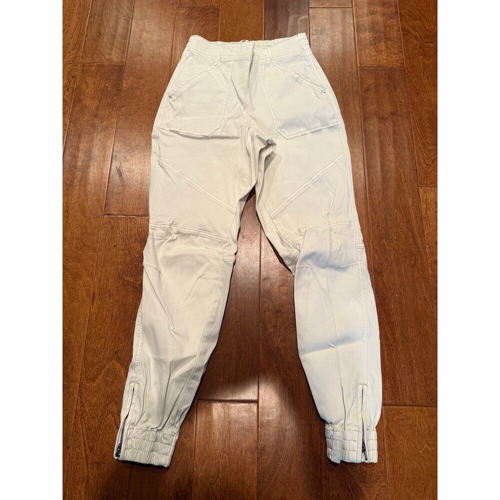 Spanx carpenter cargo pants jeans khaki joggers size large